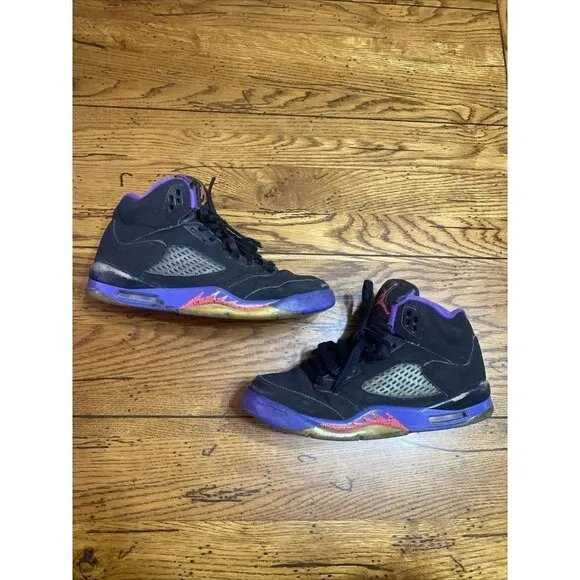 AIR JORDAN 5 RETRO GG 'RAPTORS' Size 5 Youth
