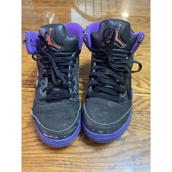 AIR JORDAN 5 RETRO GG 'RAPTORS' Size 5 Youth
